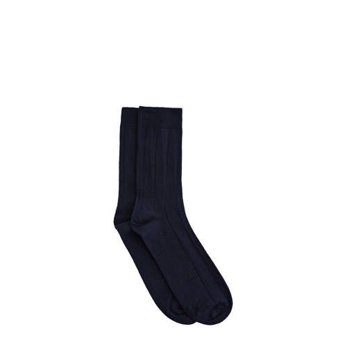 WE Fashion sokken donkerblauw afbeelding