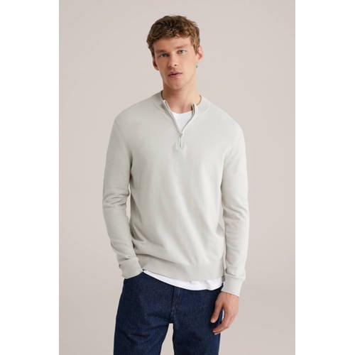 WE Fashion sweater ecru afbeelding