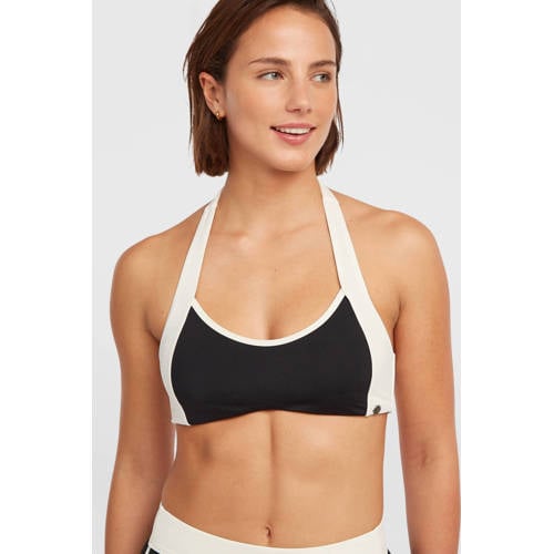 O'Neill voorgevormde crop bikini O'Riginals Vintage zwart/wit afbeelding