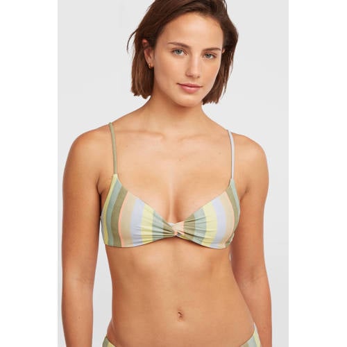 O'Neill voorgevormde bikini Malibu Matira groen/lichtblauw/geel afbeelding