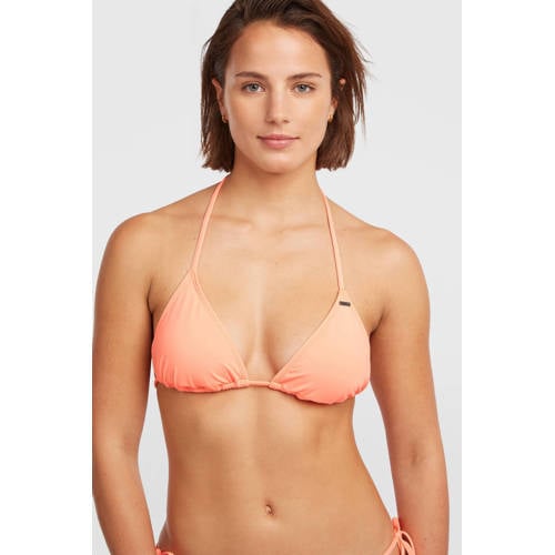 O'Neill voorgevormde triangel bikini Capri Bondi zalmroze afbeelding