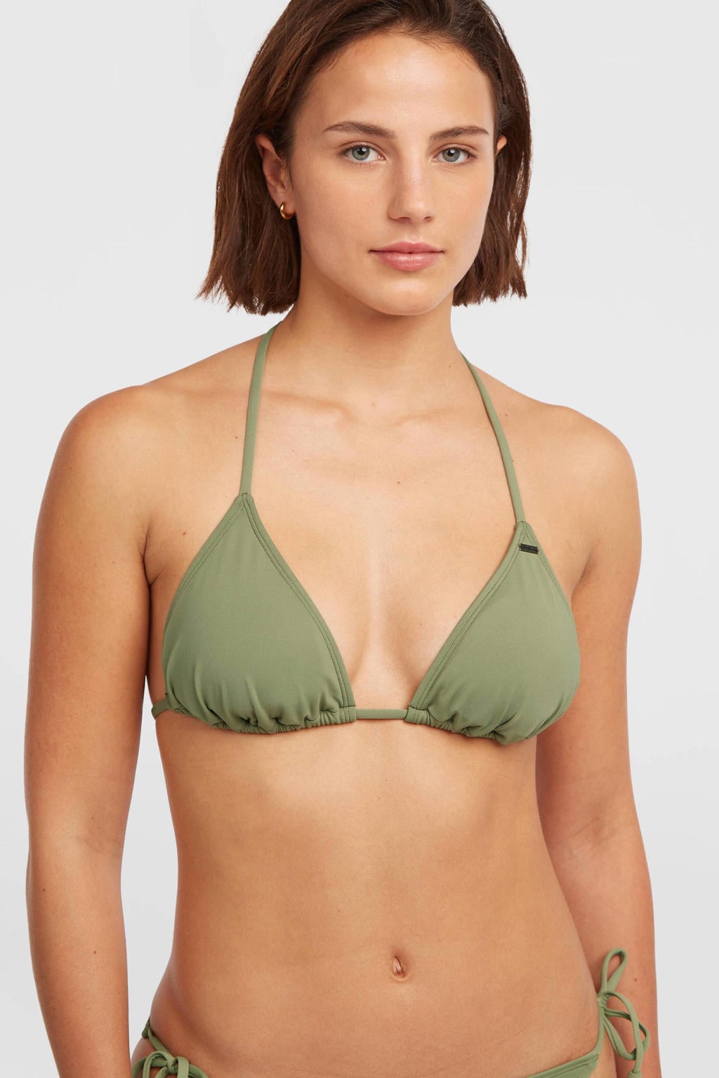 O'Neill voorgevormde triangel bikini set Capri Bondi olijfgroen