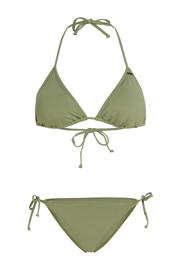 thumbnail: O'Neill voorgevormde triangel bikini set Capri Bondi olijfgroen