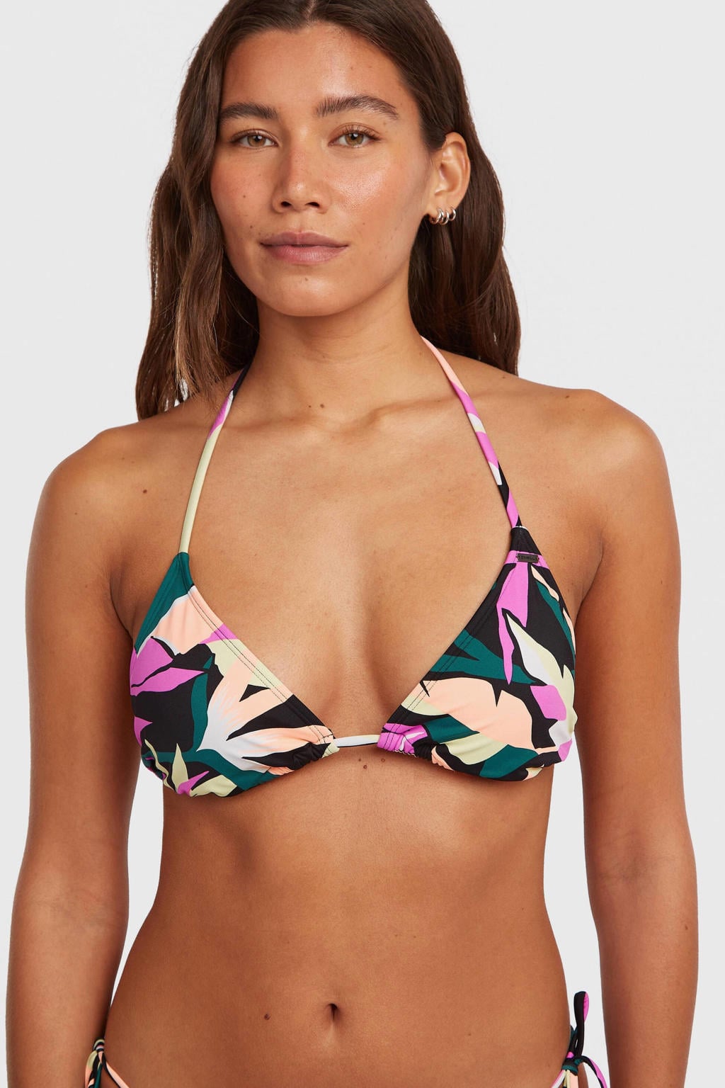 O'Neill voorgevormde triangel bikini set Capri Bondi zwart/multi