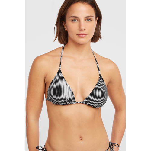 O'Neill voorgevormde triangel bikini Capri Bondi zwart/wit afbeelding