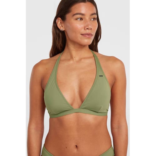 O'Neill voorgevormde halter bikini Marga Cruz olijfgroen afbeelding