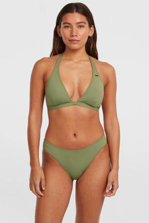 voorgevormde halter bikini Marga Cruz olijfgroen
