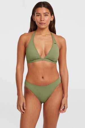 voorgevormde halter bikini Marga Cruz olijfgroen