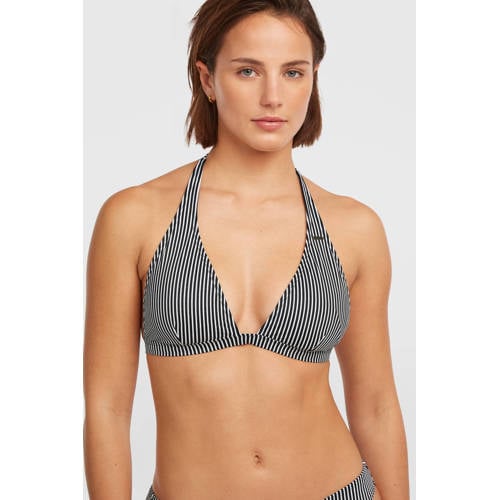 O'Neill voorgevormde halter bikini Marga Cruz zwart/wit afbeelding