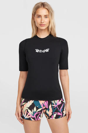 T-shirt Skins UPF 50+ zwart