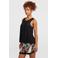 O'Neill mouwloze top zwart broderie