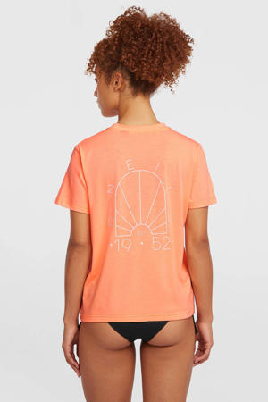 T-shirt Hybrid zalmroze