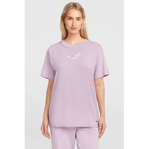 O'Neill T-shirt met backprint lila afbeelding