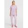 O'Neill T-shirt met backprint lila