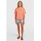 O'Neill T-shirt met backprint oranje