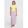 O'Neill T-shirt geel rib gebreid