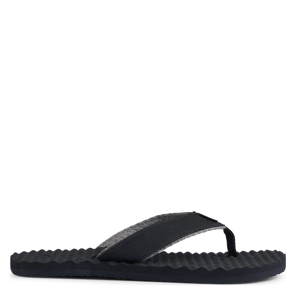 Zwarte heren O'Neill Koosh Pro teenslippers van 100% ethyleenvinylacetaat