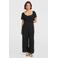 O'Neill relaxte jumpsuit zwart