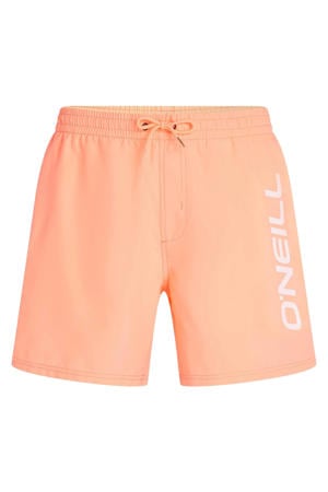 zwemshort Logo 16" zalmroze