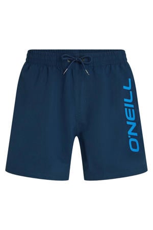 zwemshort Logo 16" donkerblauw
