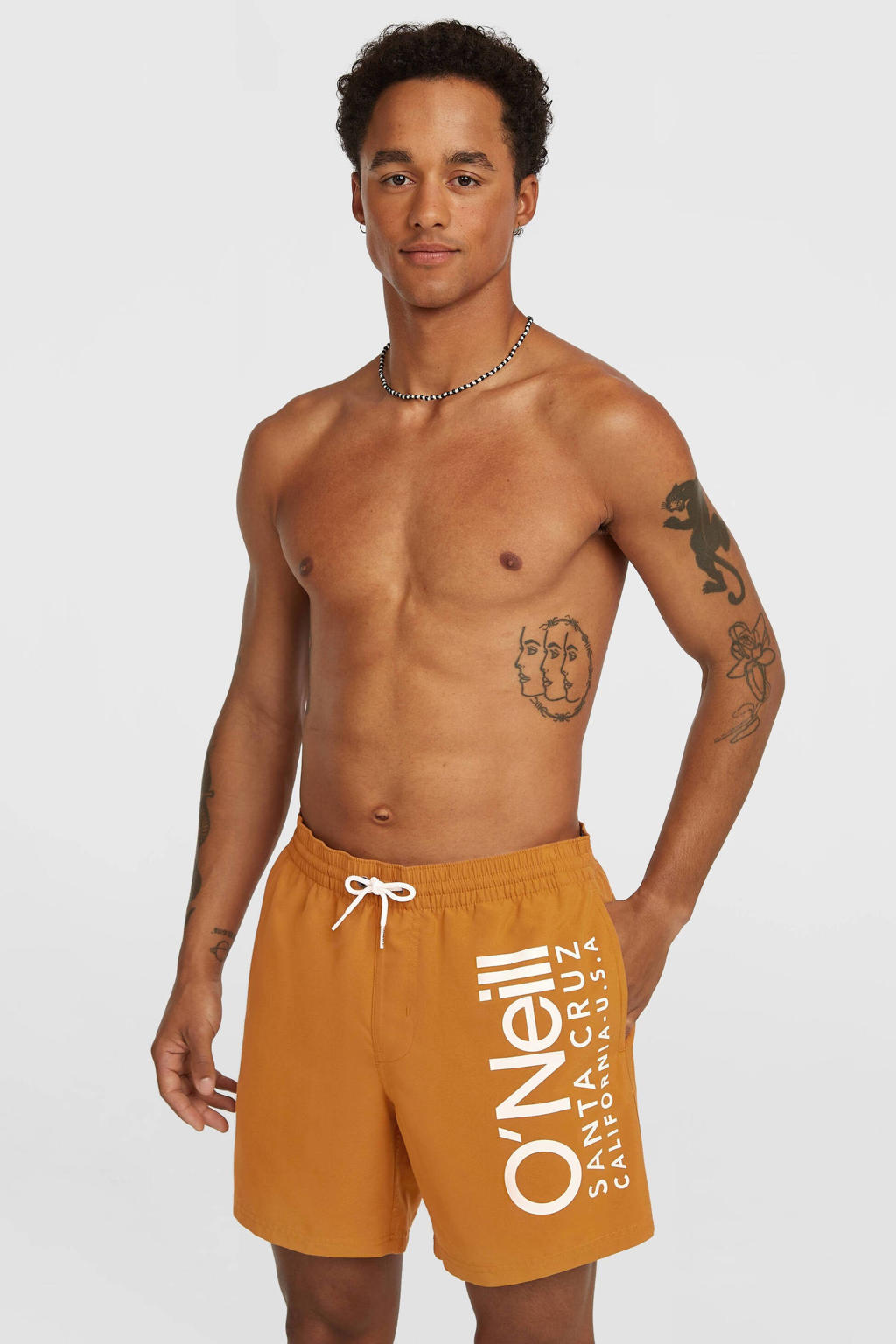 O'Neill zwemshort Cali 16" met logo oranje