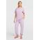 O'Neill high waist casual broek lila