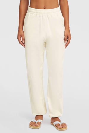 high waist casual broek ecru