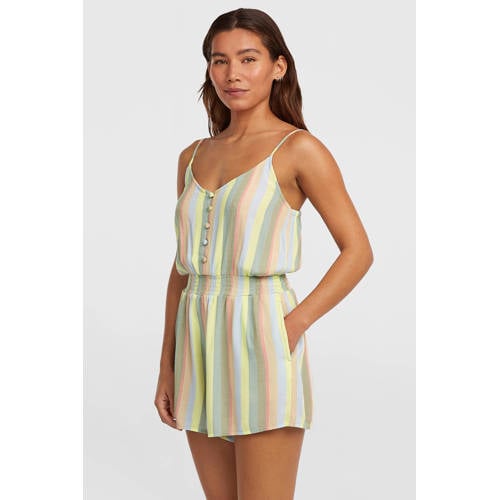 O'Neill gestreepte playsuit groen afbeelding