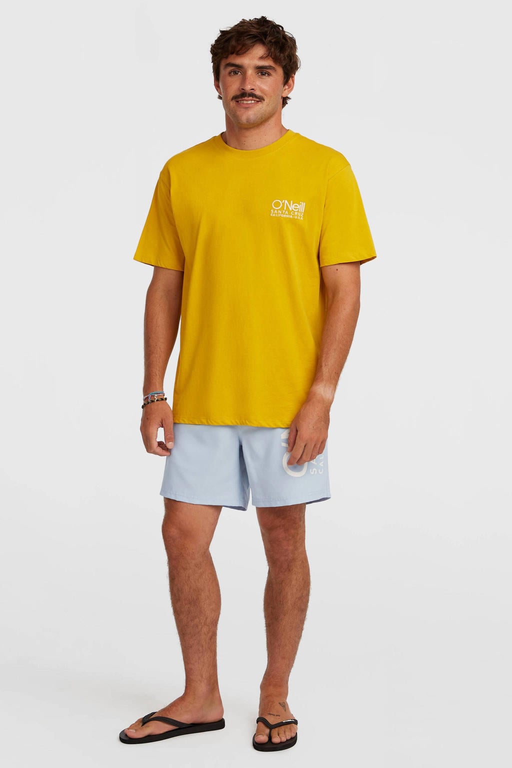 O'Neill zwemshort Cali 16" met logo lichtblauw