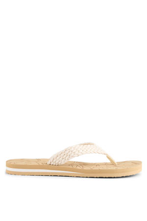 teenslippers wit
