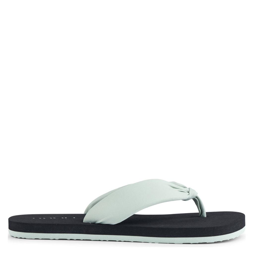 Lichtgroene dames O'Neill teenslippers van textiel