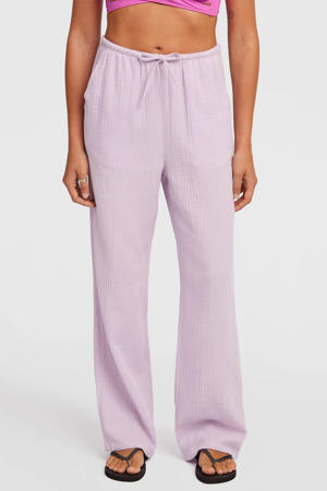 regular waist casual broek lila