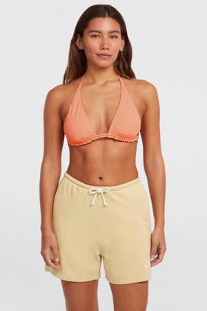 straight regular waist strandshort zand