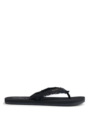 teenslippers zwart