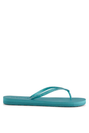 teenslippers turquoise