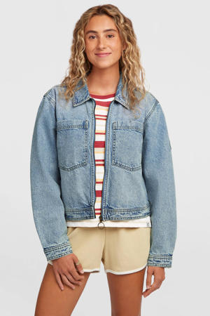 spijkerjas medium blue denim