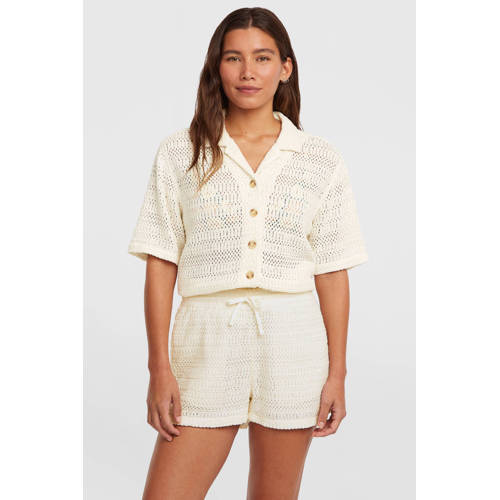 O'Neill wide leg high waist casual short ecru afbeelding