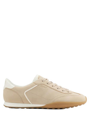 suède sneakers beige
