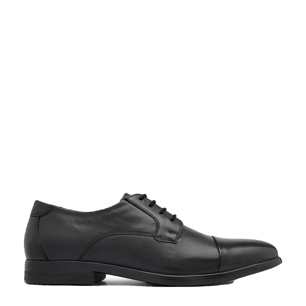 Zwarte heren AM SHOE leren veterschoenen