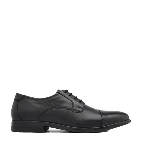 AM SHOE leren veterschoenen zwart afbeelding