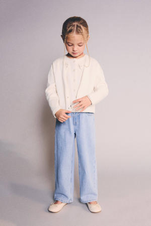 gebreid vest ecru