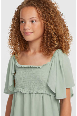 blousetop mintgroen
