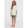 O'Neill regular high waist sweatshort donkergroen