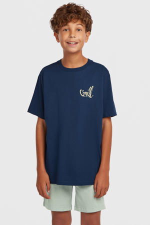 T-shirt donkerblauw