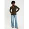 Cache Cache geruit blouse donkergroen