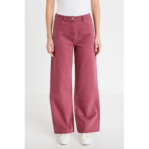 Cache Cache wide leg jeans oudroze afbeelding