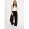 Cache Cache barrel regular waist pantalon zwart