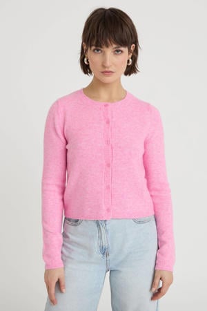 vest met wol gebreid