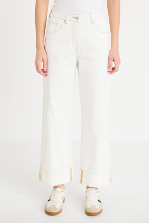 wide leg jeans ecru