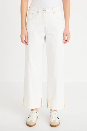 wide leg jeans ecru
